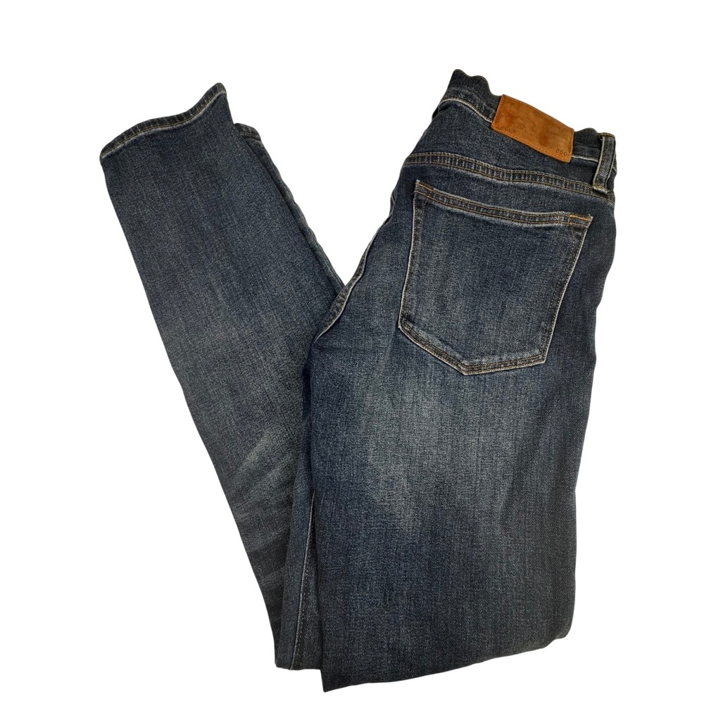 J.Crew Mens Jeans 31x32 Slim Kurabo Premium Japanese Denim Dark Wash Classic - Picture 1 of 13